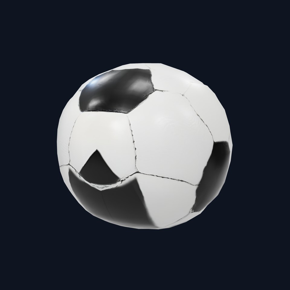 Classic Soccer Ball model pack